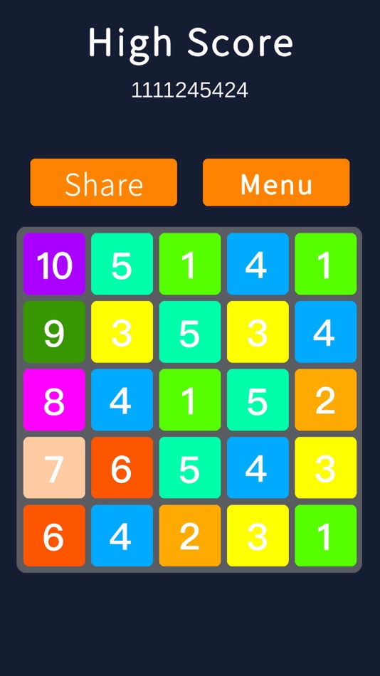 #5. Arrange Numbers-Number Puzzle (iOS) 来自: tetsuhiro nakano