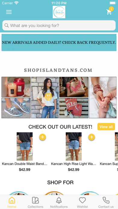 Island Tans Gift Boutique Screenshot
