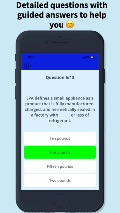 EPA 608 Practice Test screenshot 4