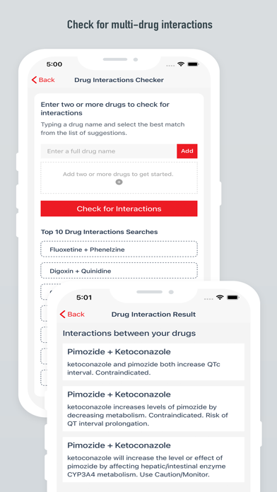 Drug Identifier & Drug Search Screenshot