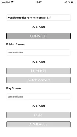 TwoWayStreaming screenshot 2