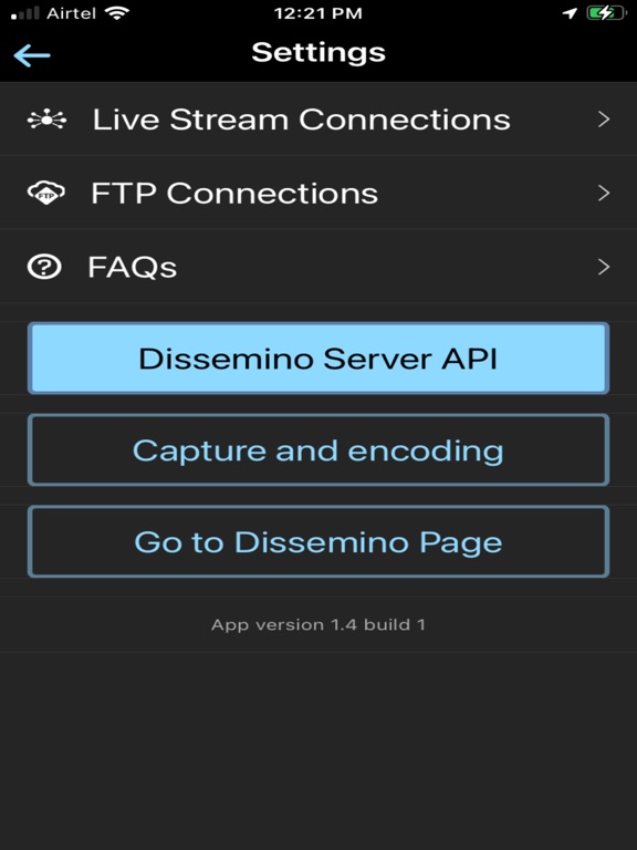 Dissemino Caster iPad screenshot 2 - Photo & Video app