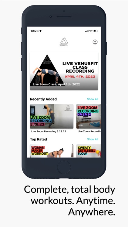 VENUSFIT - Workout App