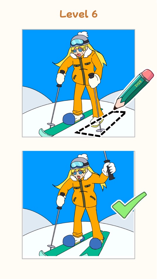 #1. DOP: Draw Ninja Puzzle (iOS) By: KVIDU PTE LTD