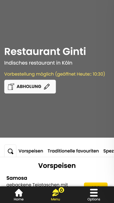 Restaurant Ginti Screenshot