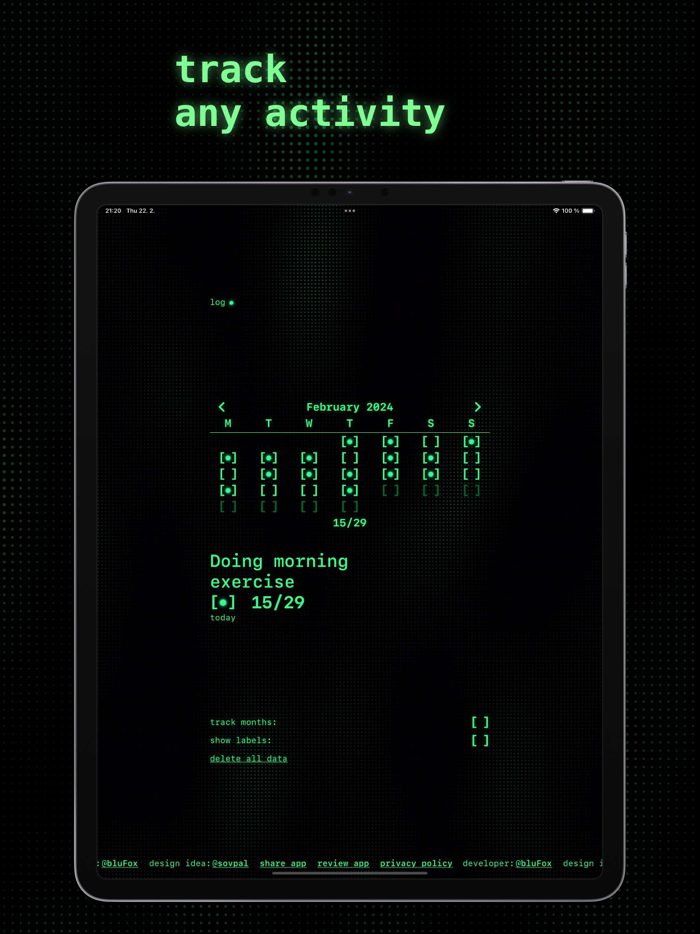 Log - Activity Tracker