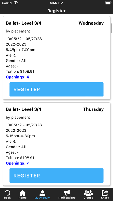 IGNITE Dance & Yoga Screenshot