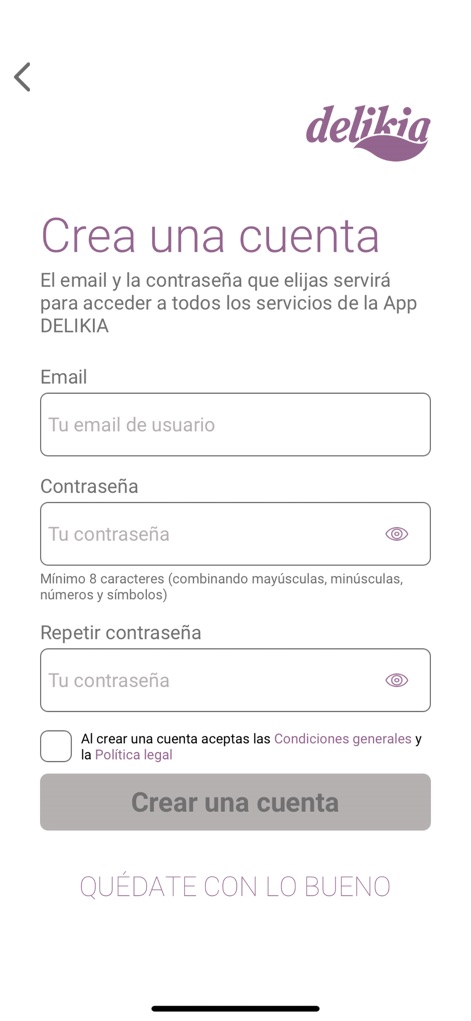 Delikia App - Utilities App | MWM