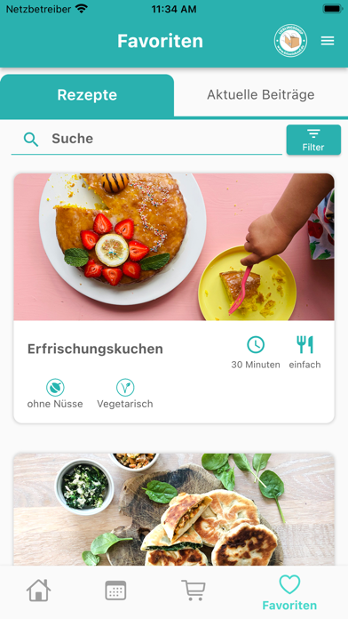 Kita-Lieblingsrezepte Screenshot