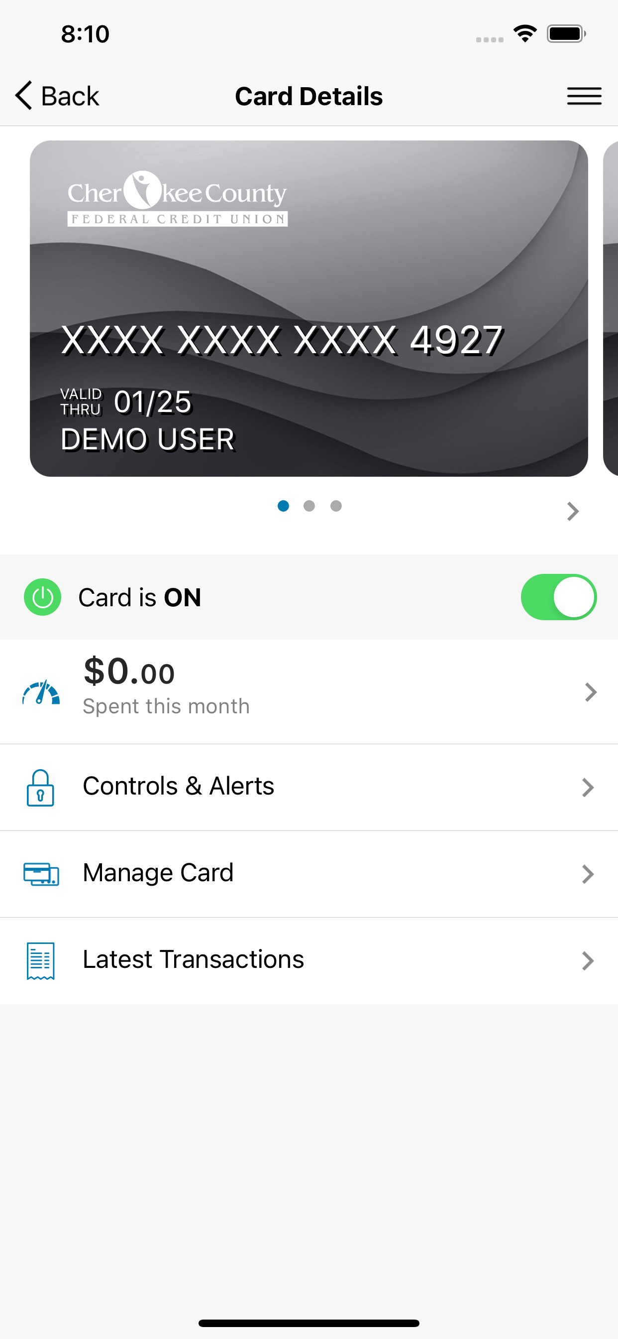 CCFCU CardNav