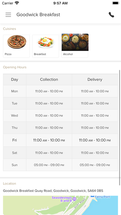 Goodwick Breakfast Screenshot