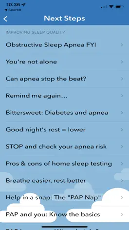 Game screenshot Sleep by Cleveland Clinic hack