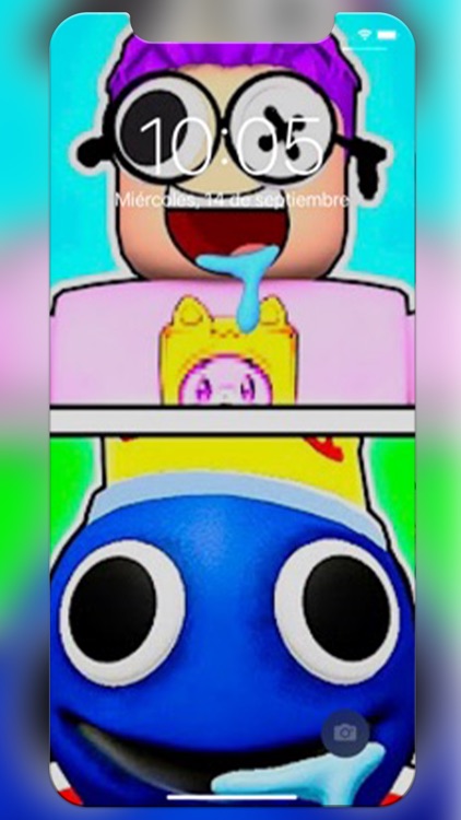 Bleu Rainbow Friends Adventure