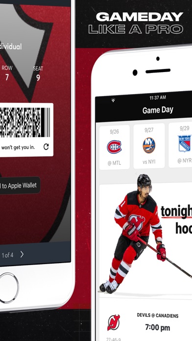 NJ Devils + Prudential Center Screenshot