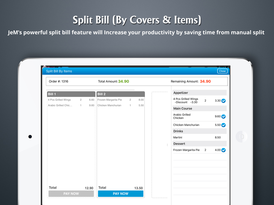 #5. JeM Point of Sale (POS) (iOS) Podle: Just eMenu Ltd