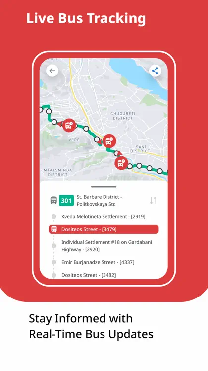 Screenshot 4 di 5 di Tbilisi Transport