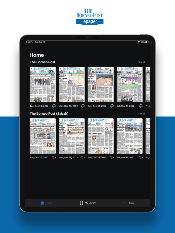 Screenshot #4 pour The Borneo Post