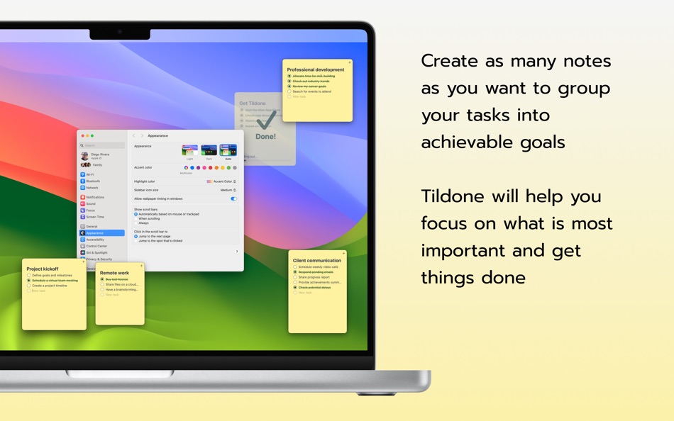 #3. Tildone (macOS) 由: Diego Rivera