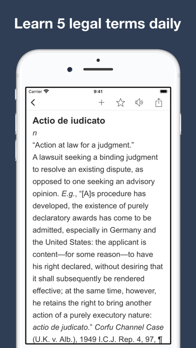 Screenshot #3 pour Latin Legal Terms Dictionary
