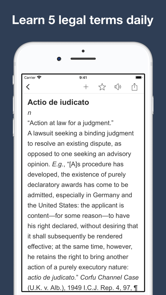 #3. Latin Legal Terms Dictionary (iOS) 来自: Thuy Duong