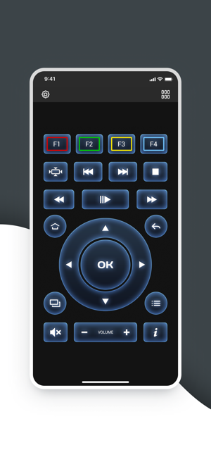 Capture d'écran de la télécommande du téléviseur MAGic Remote