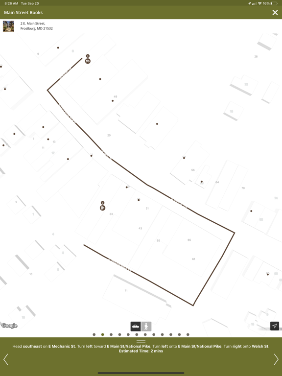 Mountain Maryland iPad screenshot 9 - Travel app