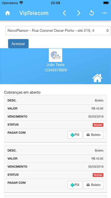 VipTelecomBA Screenshot