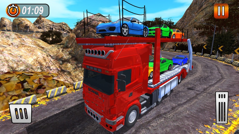 Truck Car Transporter Sim 3D - 1.0 - (iOS)