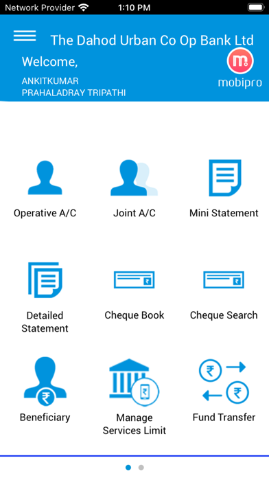 DUCB Bank Ltd Screenshot