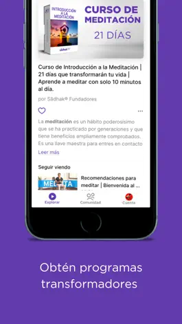 Game screenshot Sadhak TV Yoga y Meditación apk