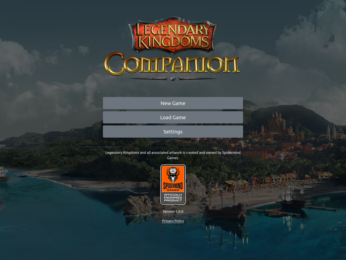 Legendary Kingdoms Companion