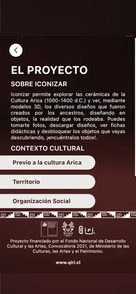Game screenshot Iconizar - Cultura Arica R.A. apk