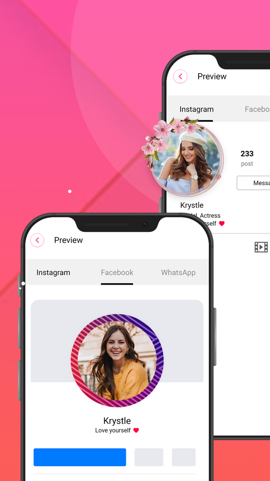 #5. Profile Picture - Border Frame (iOS) 由: Bhavik Savaliya