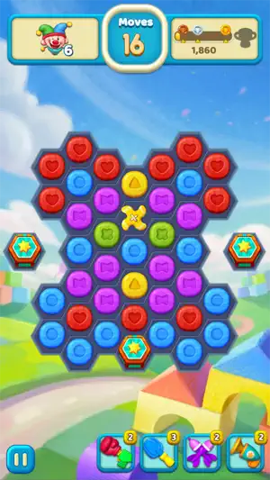 Toy Party: Match 3 Hexa Blast! screenshot 3