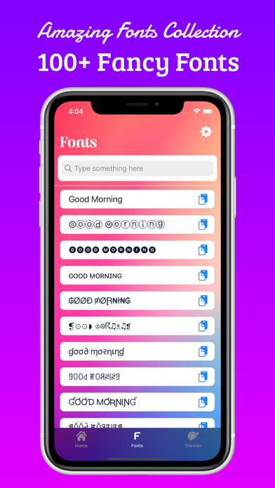 Fonts Keyboard Themes & Emoji Screenshot