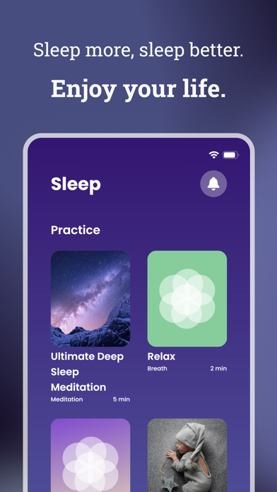 Screenshot #1 pour Sleep Relaxing Sounds