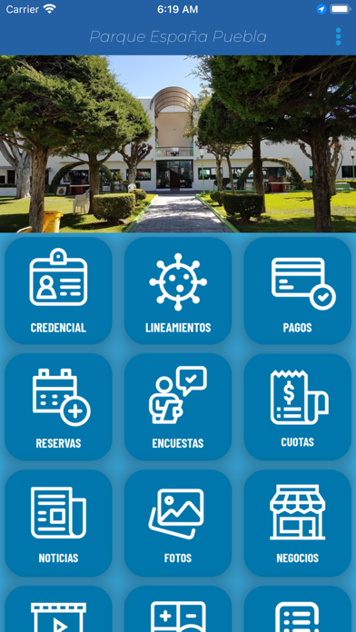 Parque España Puebla Screenshot