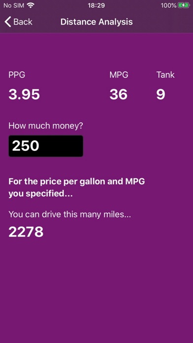 FuelAdvisor for iPhone Screenshot
