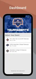 Rockford Raptors Tournaments screenshot #1 for iPhone