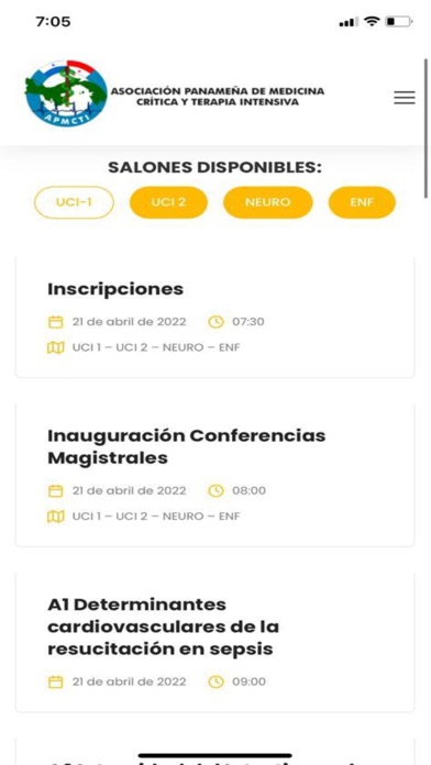 Congreso APMCTI 2022 Screenshot