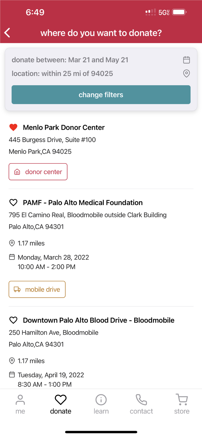 Stanford Blood Center