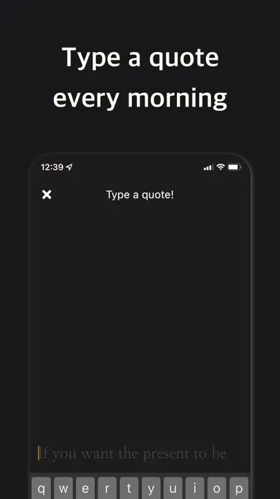 Happy Typing - Affirmations iPhone Ekran Görüntüsü 2
