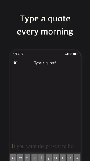 Captura de pantalla de Happy Typing - Affirmations en iPhone 2