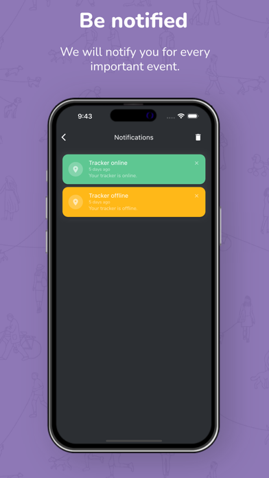 Fondle Pet Tracking Screenshot