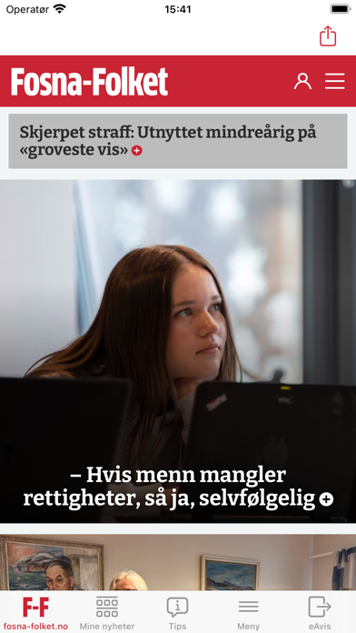 Fosna-Folket Nyheter Screenshot