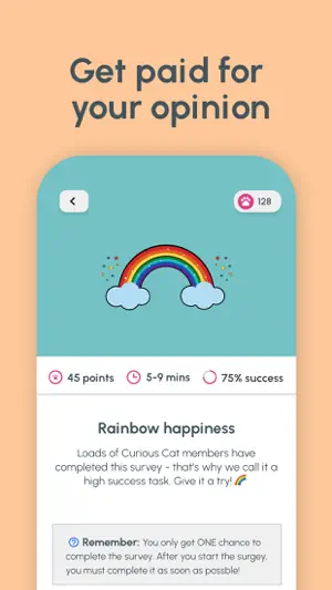 Curious Cat: Paid Surveys screenshot 4