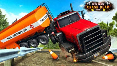 Semi Truck Crash Beam Drive Screenshot