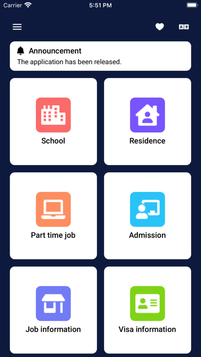 Japan study abroad information Screenshot