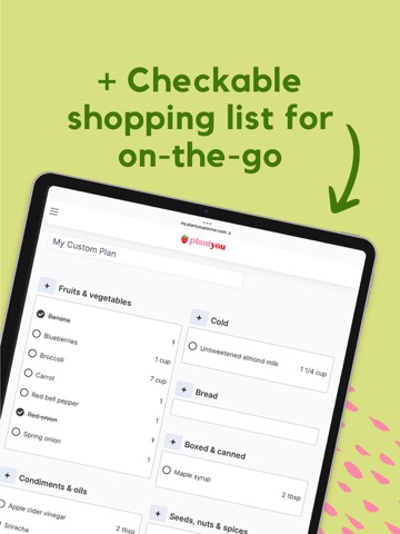 PlantYou: Vegan Meal Plannerのおすすめ画像7