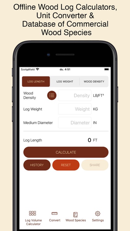 LogClimber - Wood Log Calc